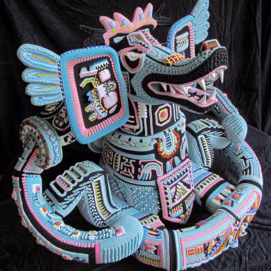 Rodeo posts: l'ornement polychrome shaman shipibo
