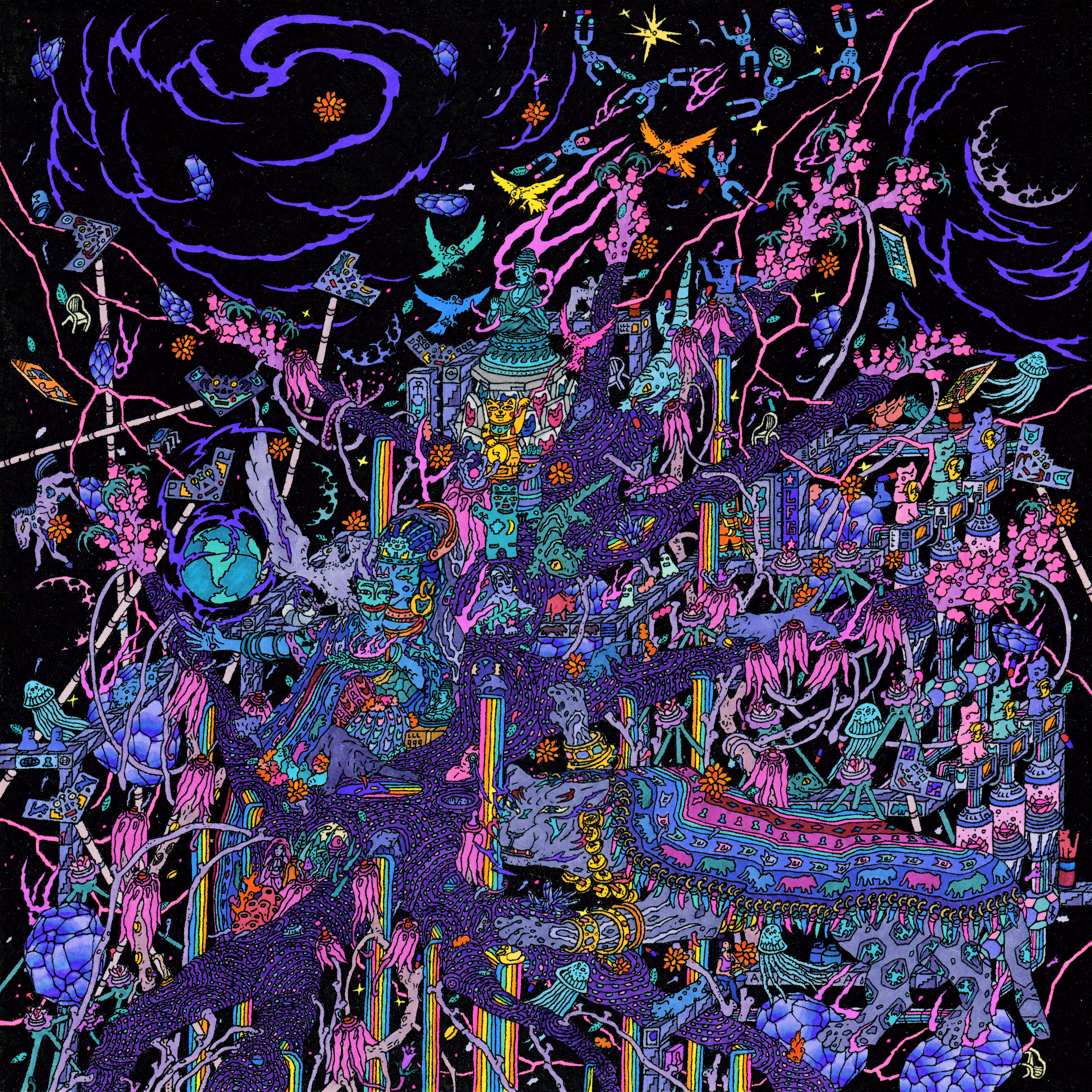 Galactic Coordinates RA 111m | Dec +8° 8′ 8″