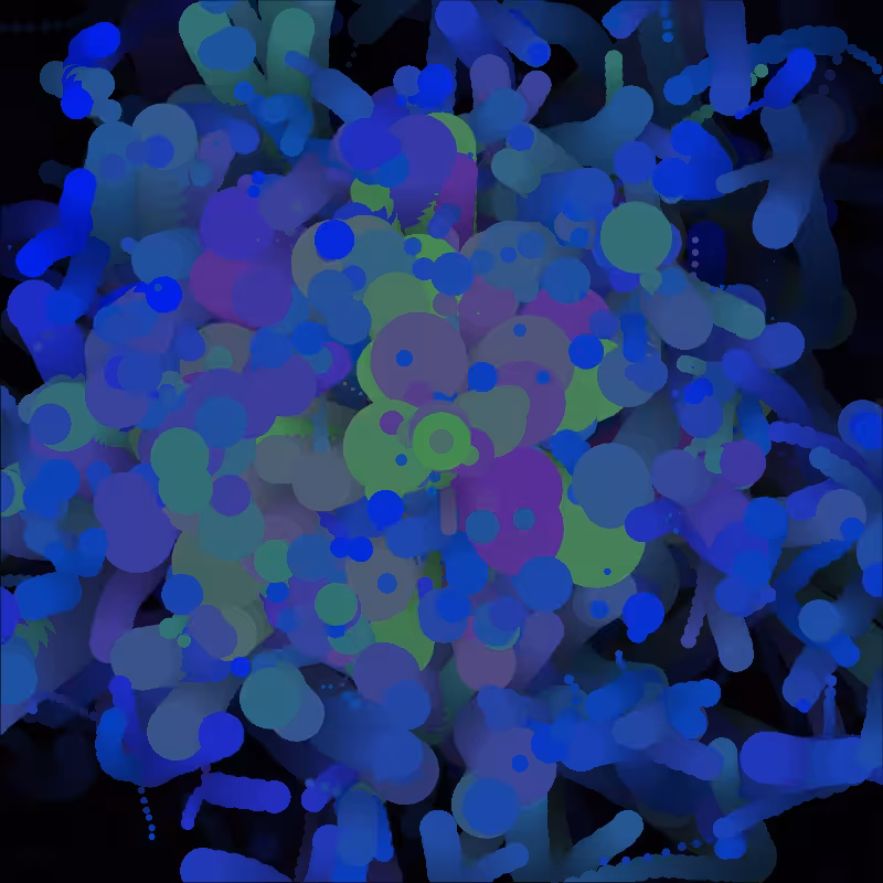 Instance Fractal Particles V1 #11