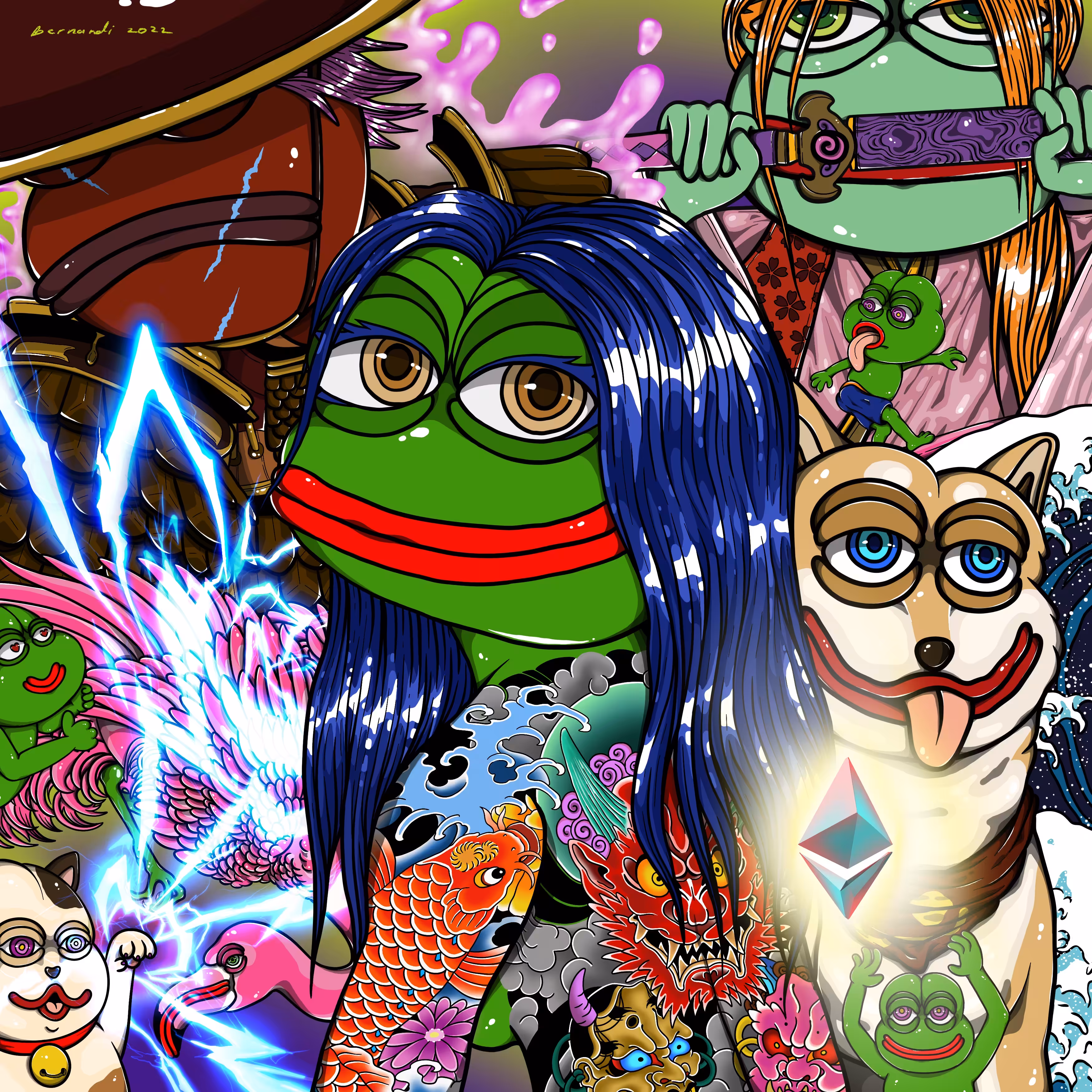 Japanese Version of Pepe / 日本のペペ
