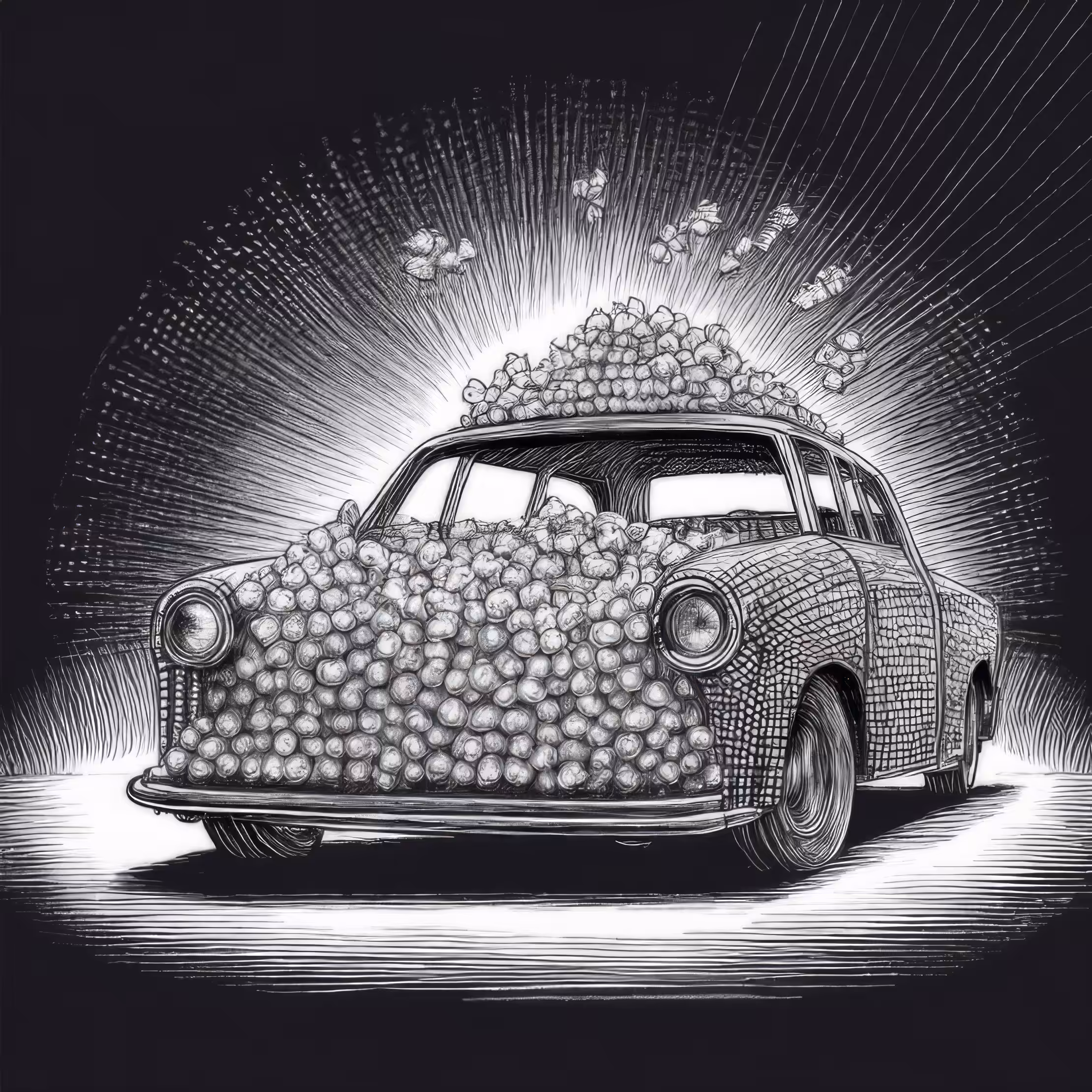 The diabolical car that murdered popcorn sellers