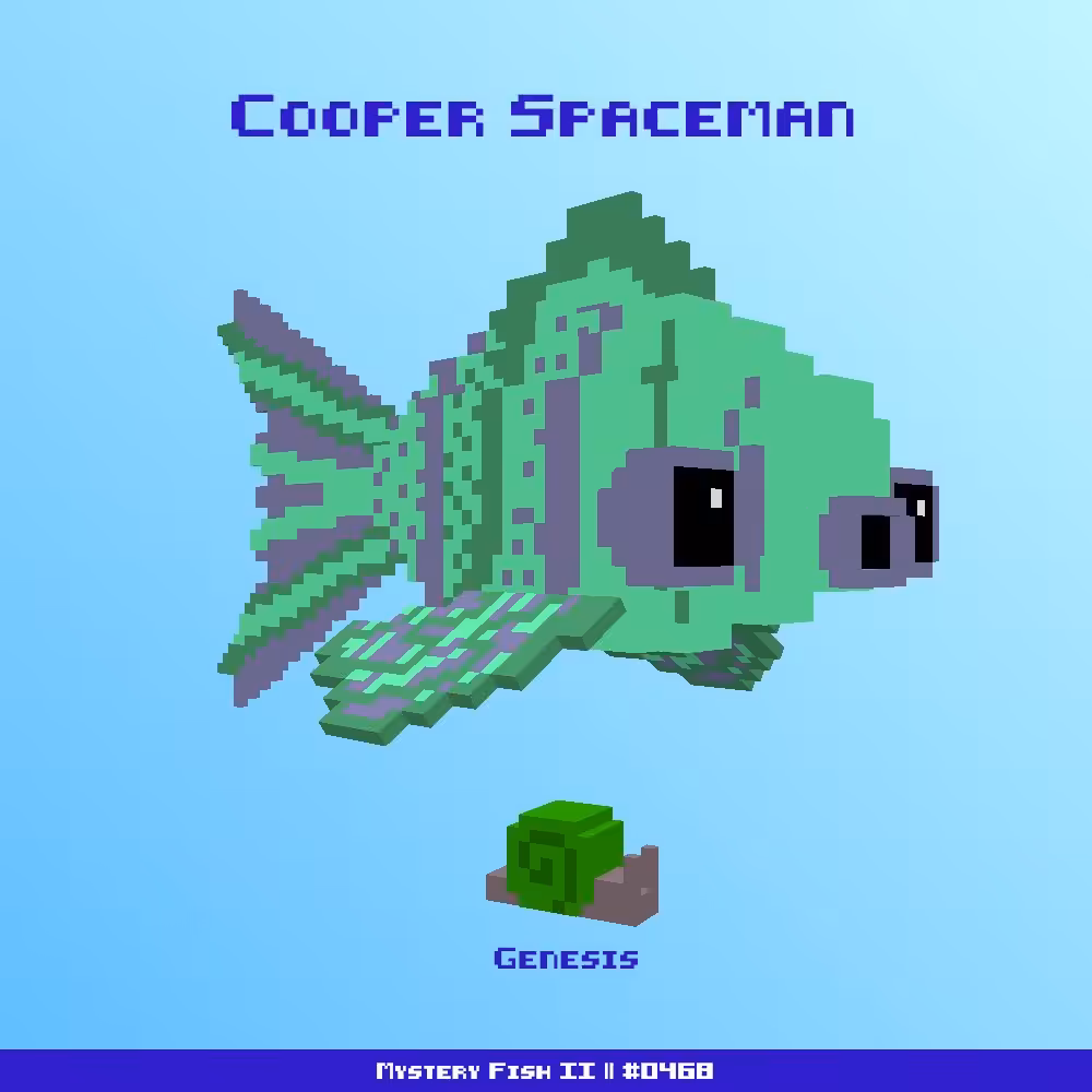 Cooper Spaceman :: Mystery Fish 0468/1000
