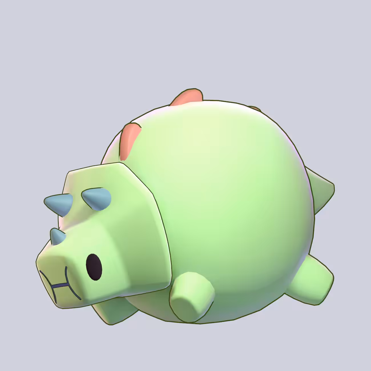 MechaDino : Chubby Tricer No.066 