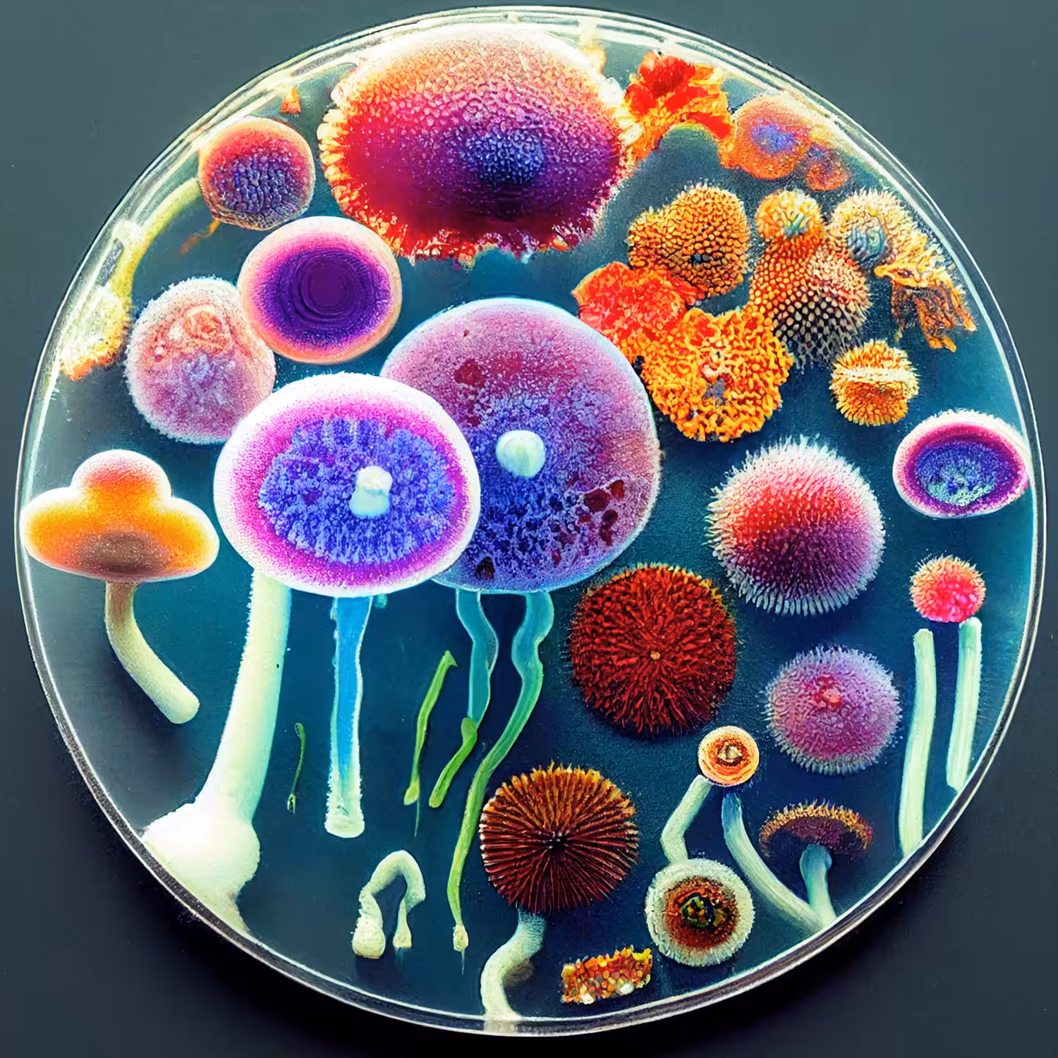 Agar art #1