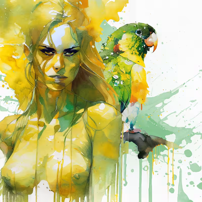 Artemis and Parrot #5