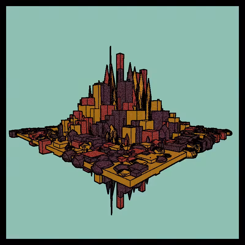 Crystal forest #39