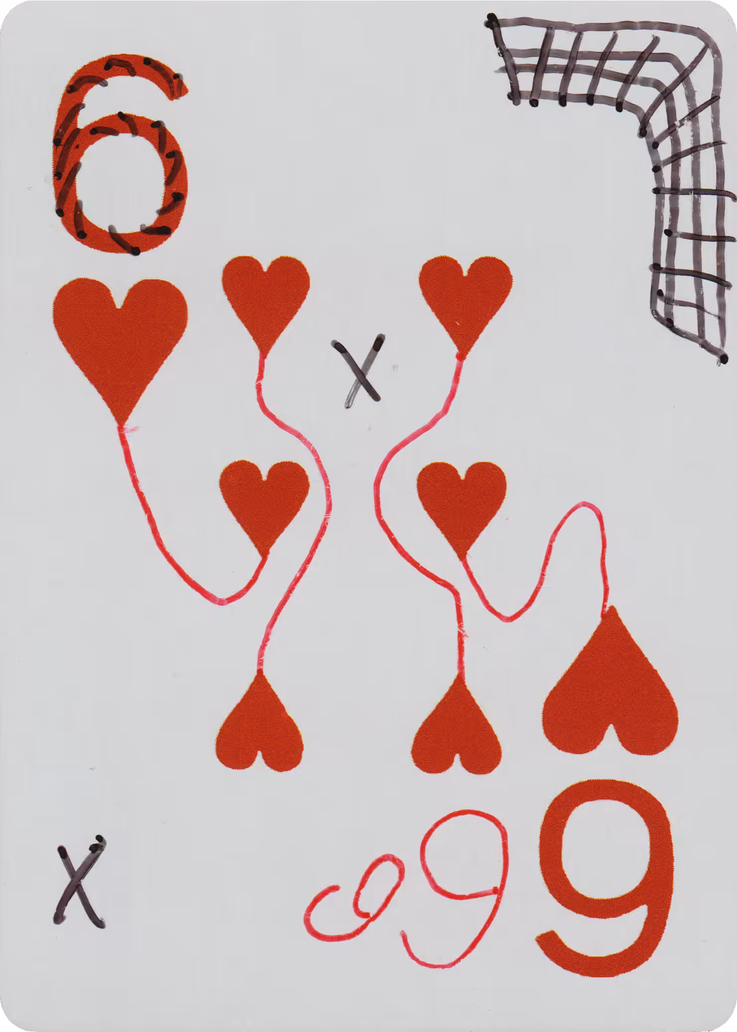 6 of Hearts - Deck of Demise