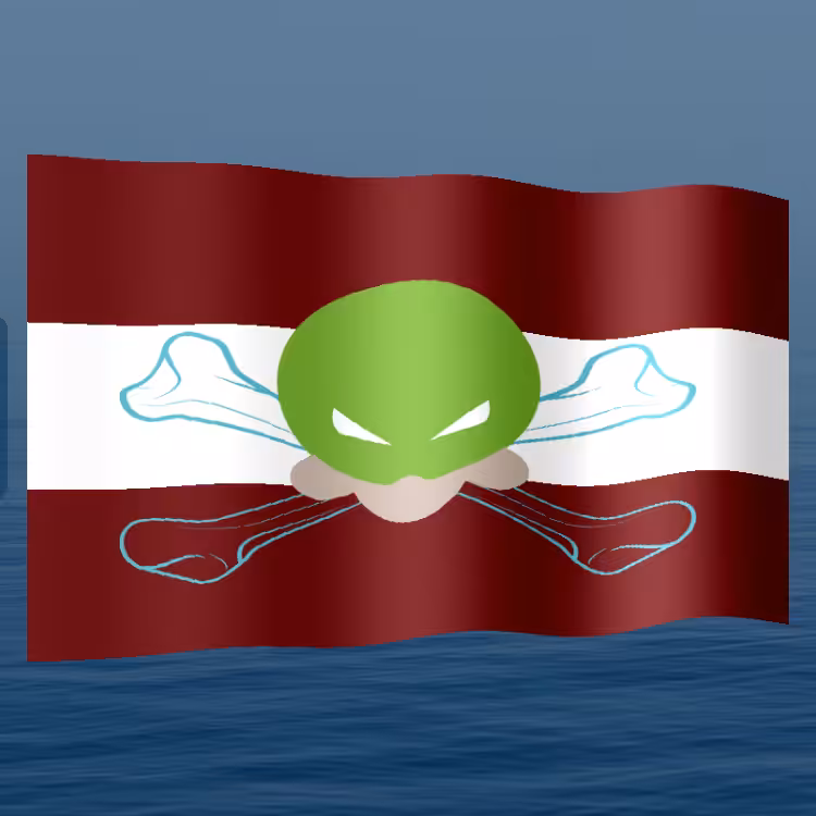Jolly Roger Flag #25
