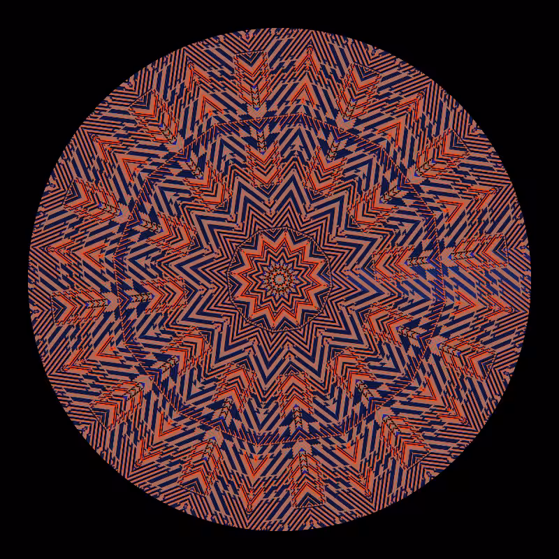Binary kaleidoscope #169
