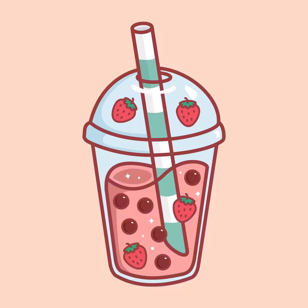 Cute Bubble Tea #01