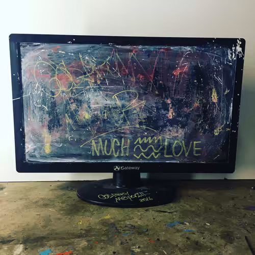 Painted Monitor 3