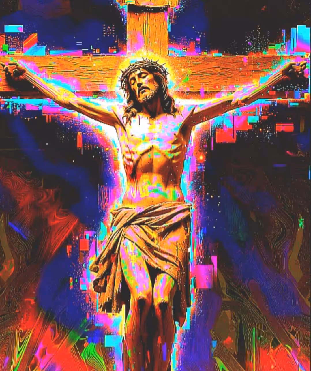 He did it for you: Digital Jesus Christ #2