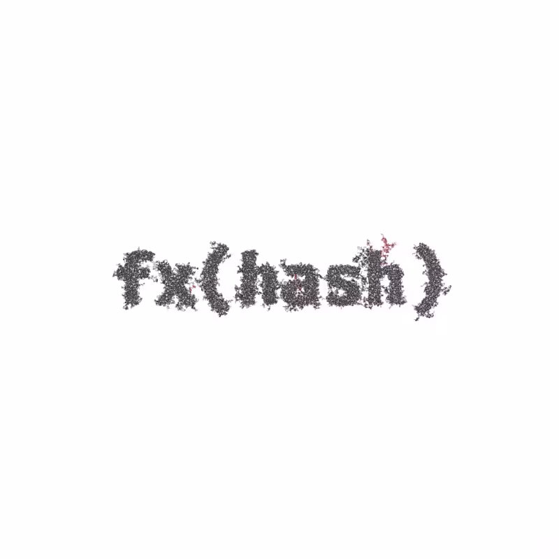 FXHASH Logo with Features