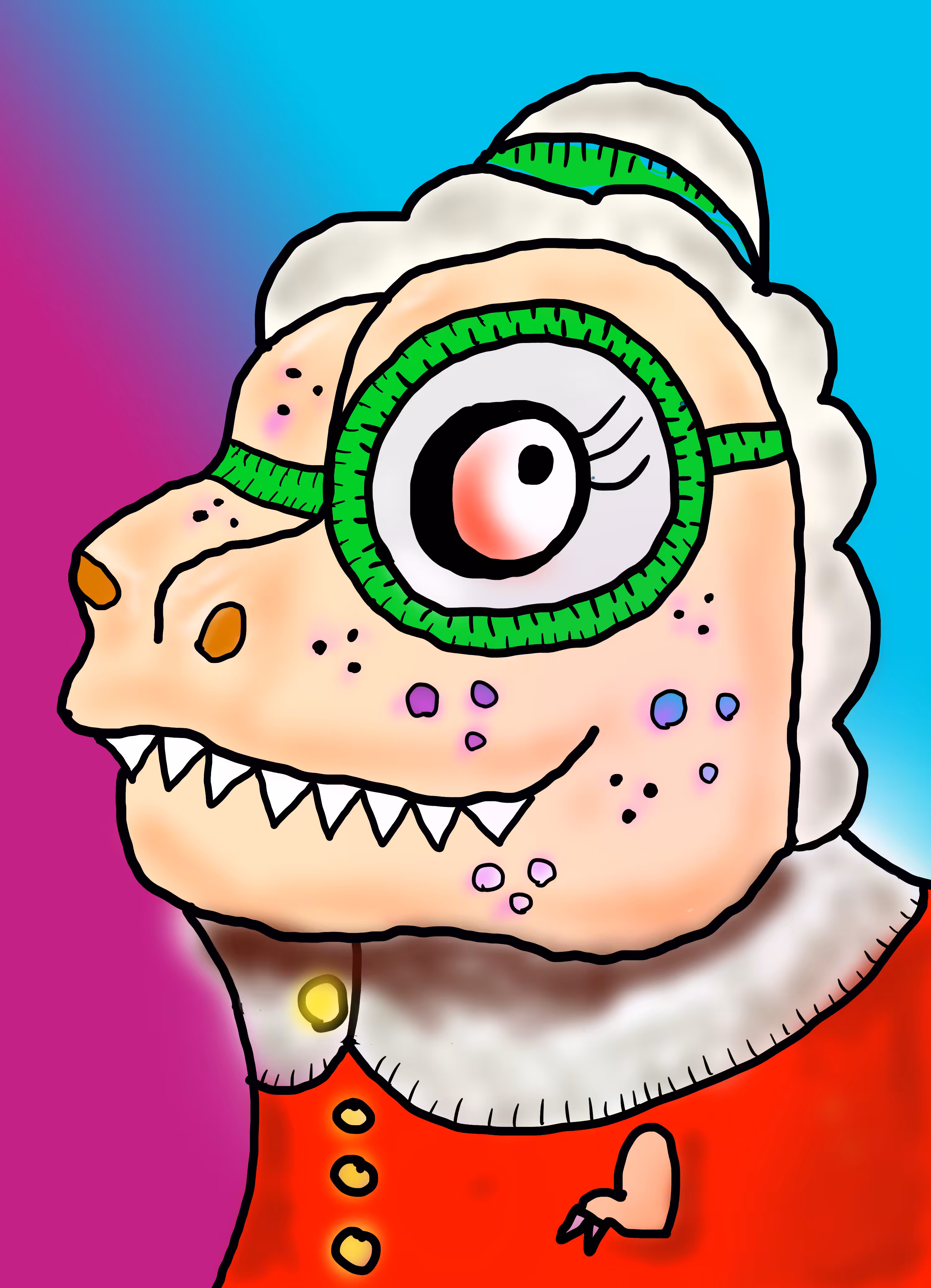 silly trex No.#36 I'm Granny-Rexie