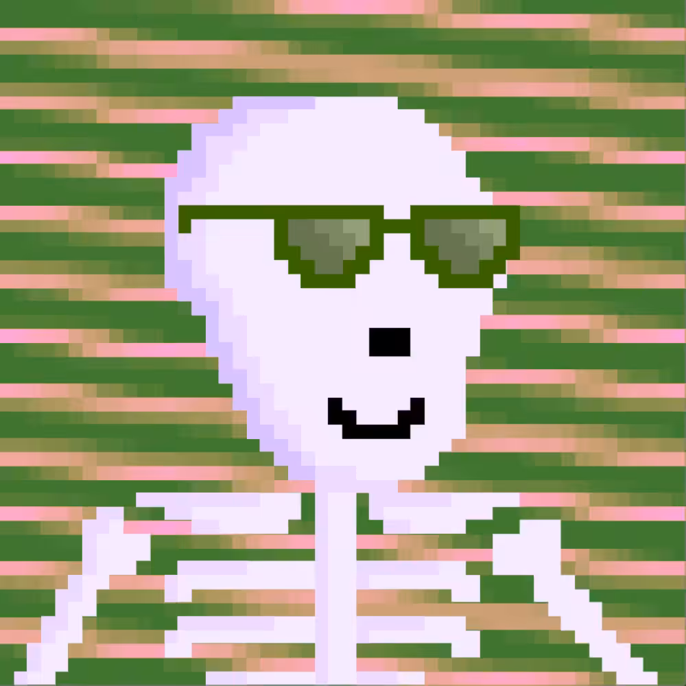 PIXEL SKULLETTI 1 #108