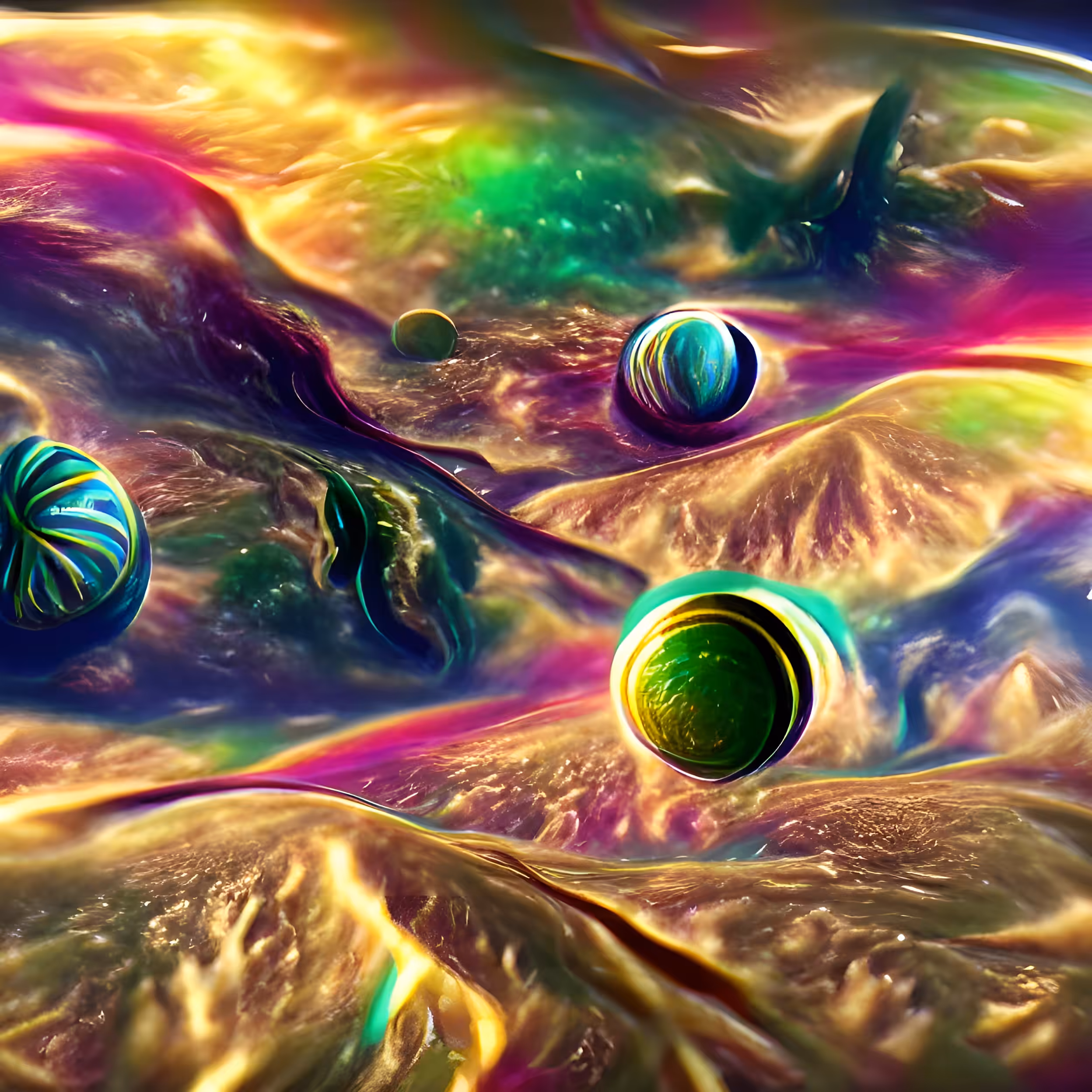 Universe in Turbulence - Psychedelic