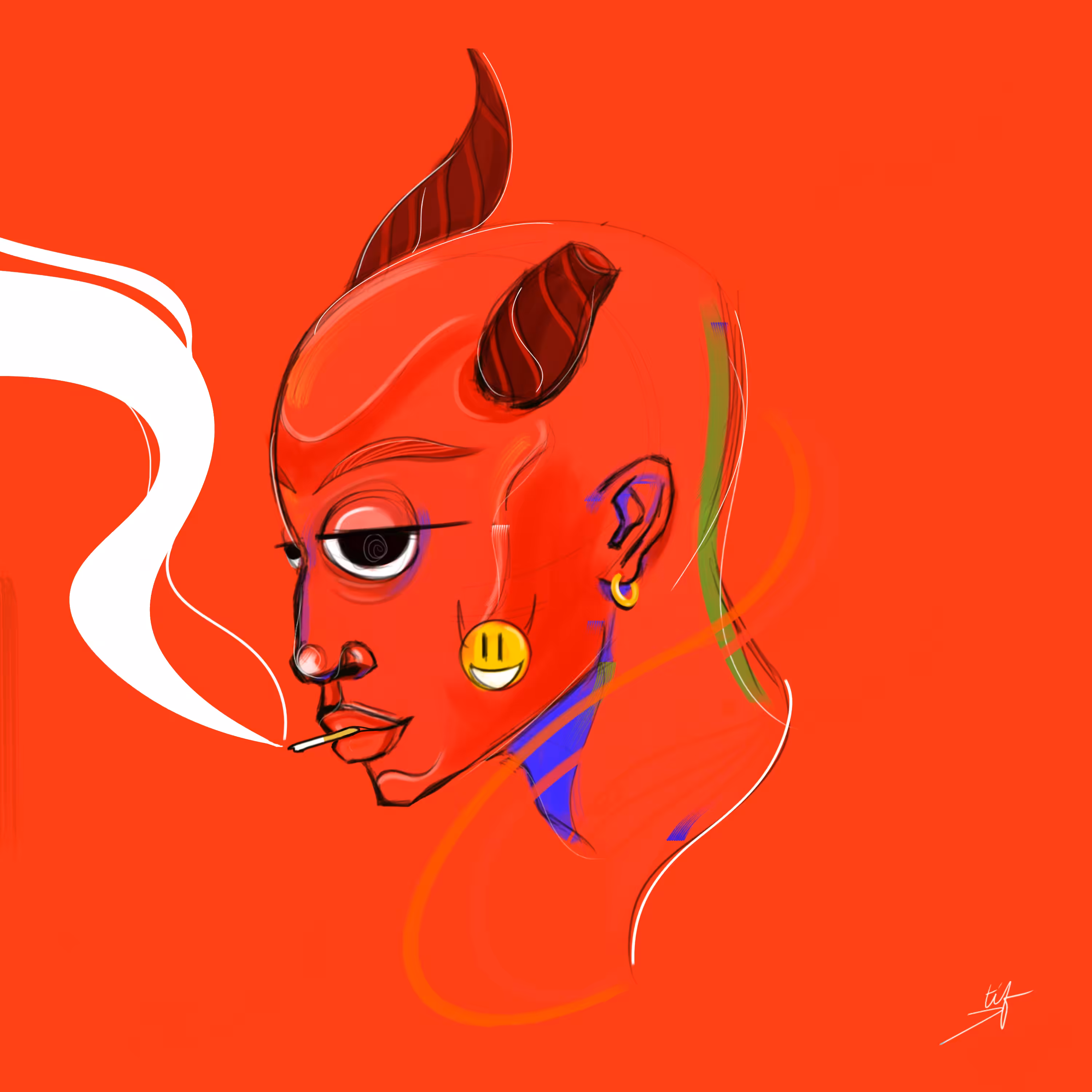 RED SMOKE