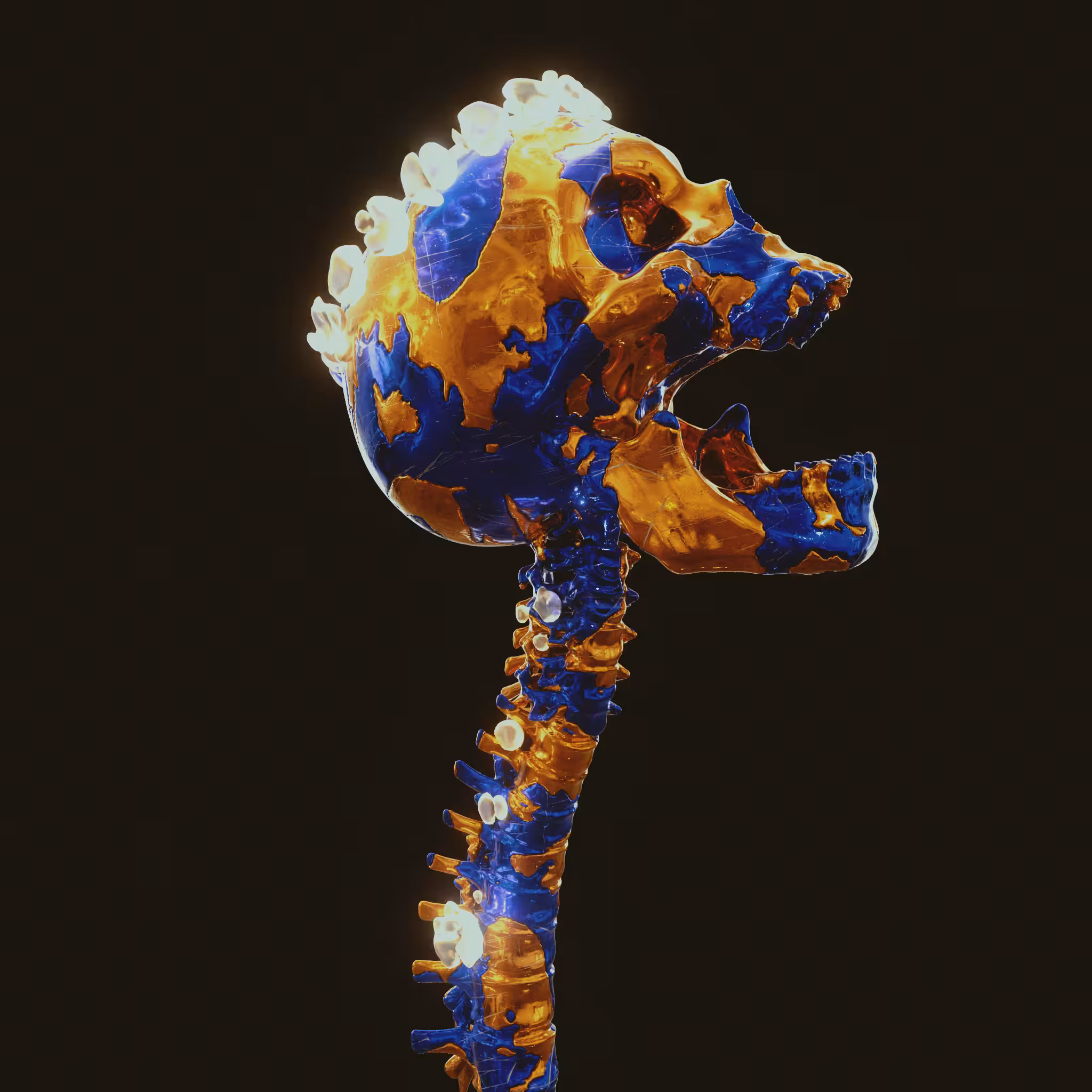 In the form of a skeleton #9