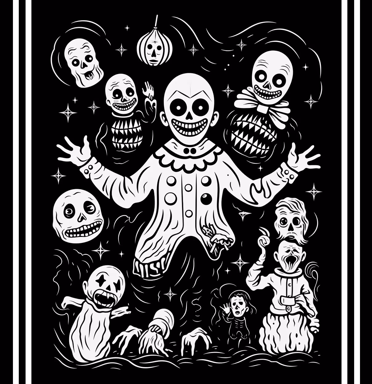 crazy freak circus: Sick circus of freaks.
