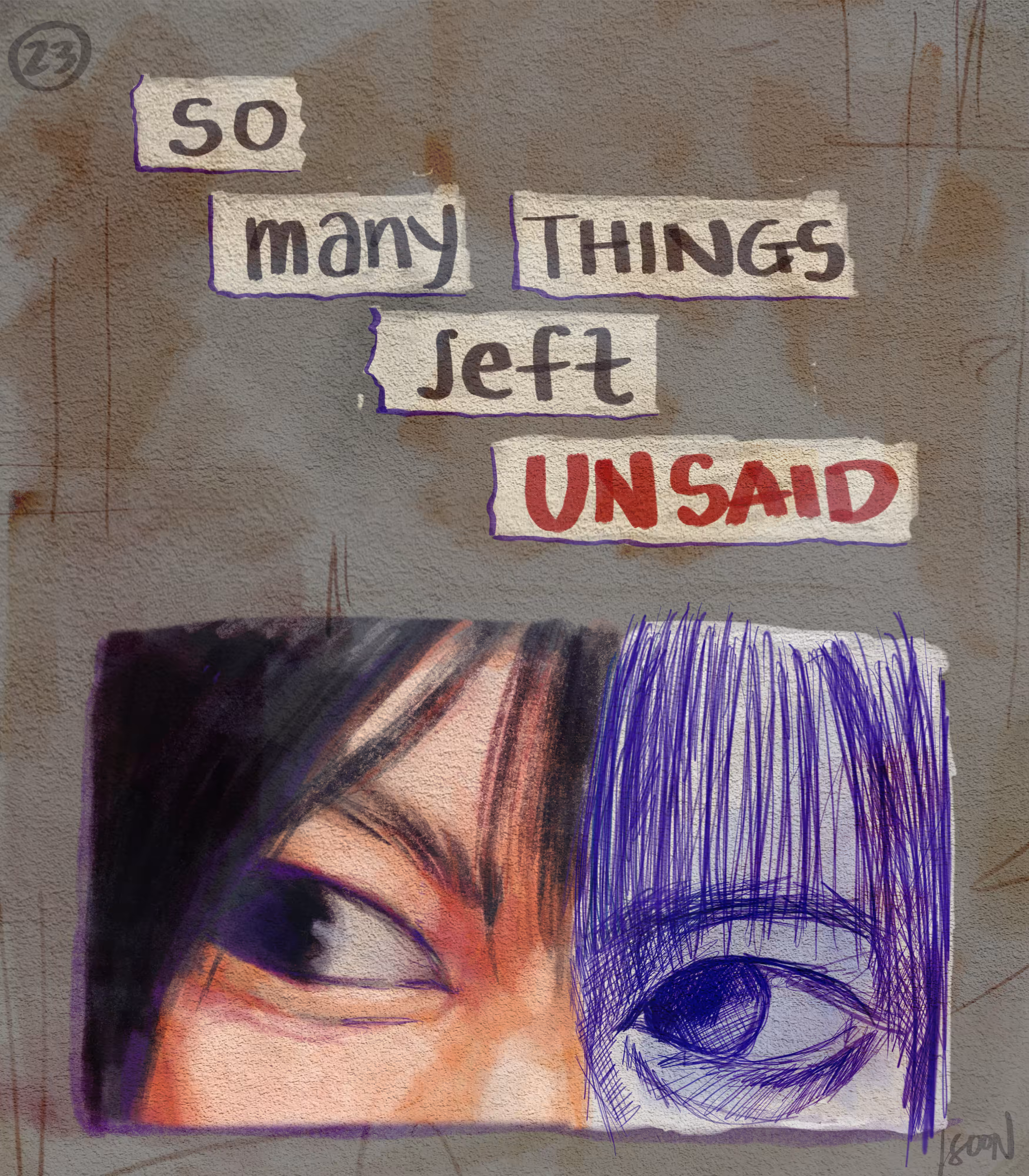 So many things left unsaid