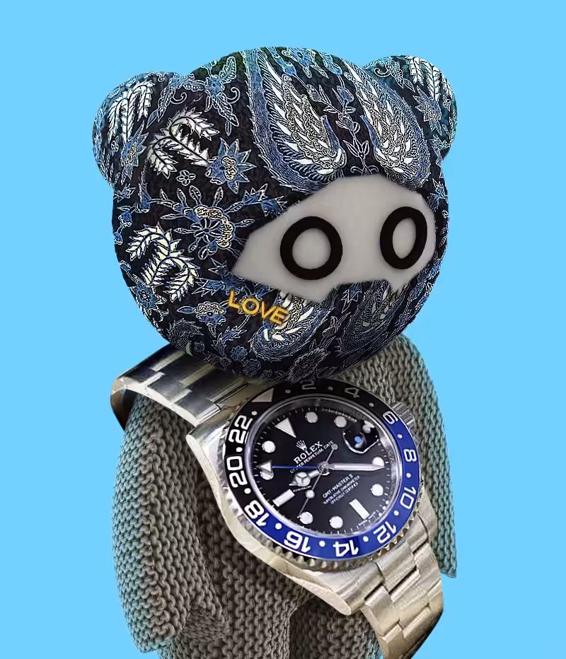 Batik Bear 002