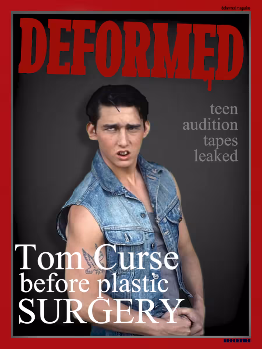Tom Curse Before Plastic Surgery (Deformed Magazine Collection)