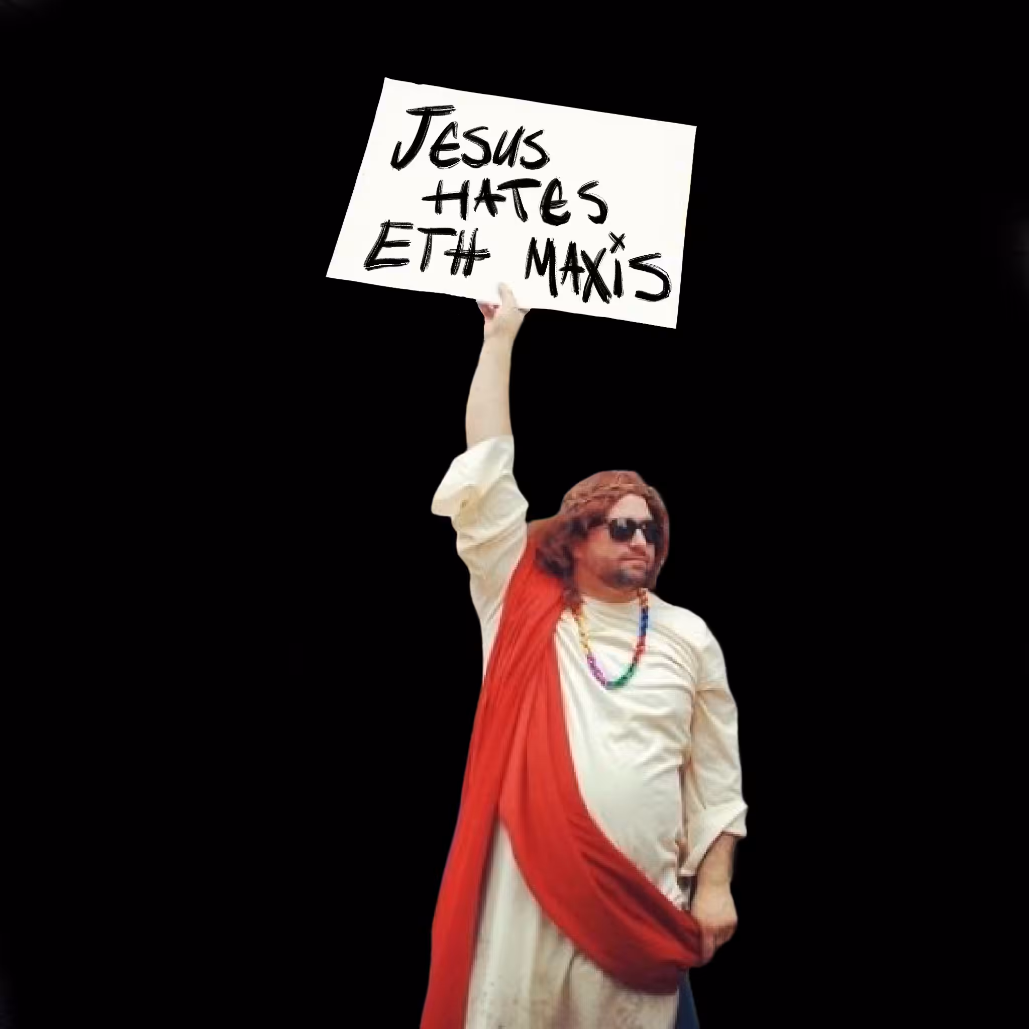 Jesus hates ETH maxis