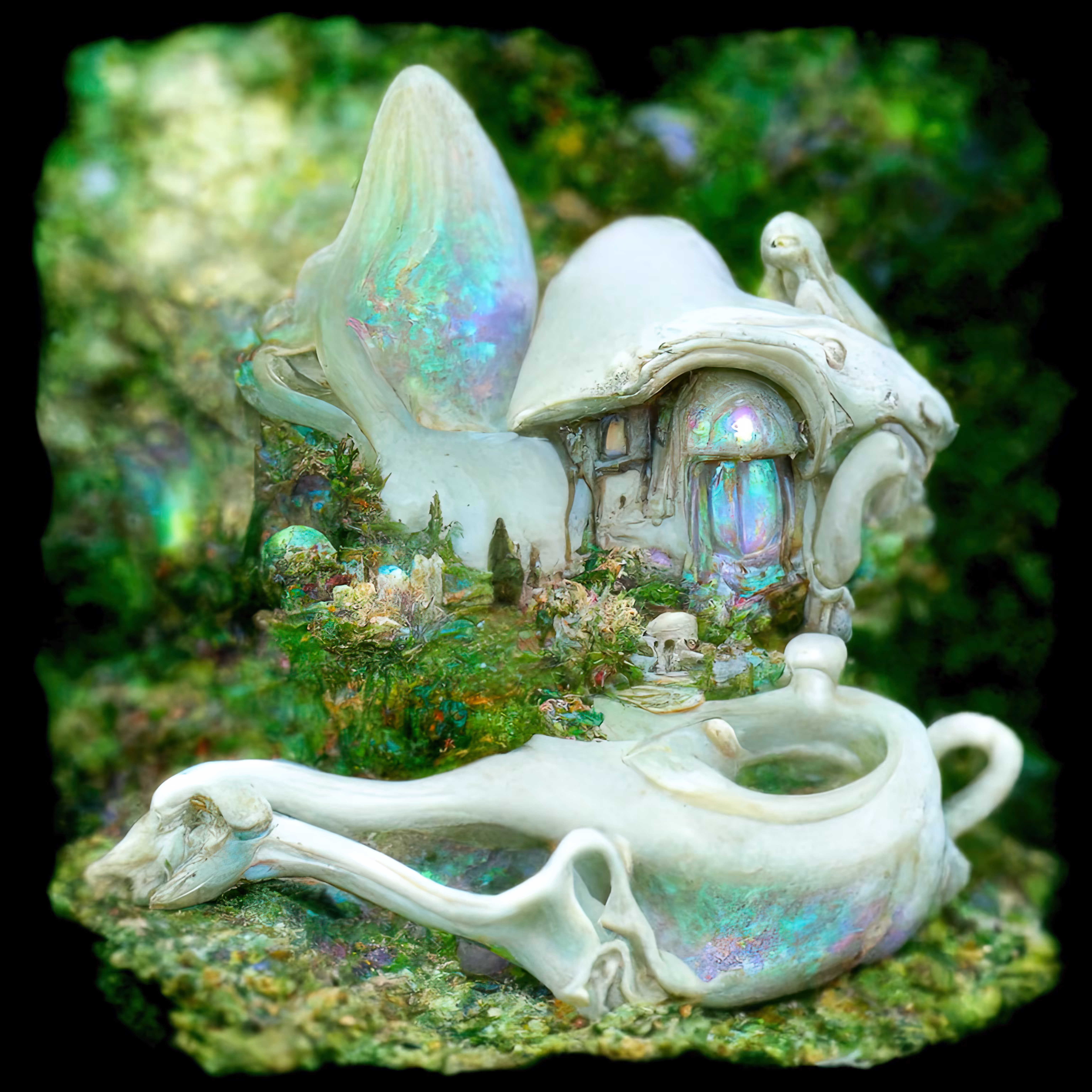 Bone Cottage and Teapot Garden
