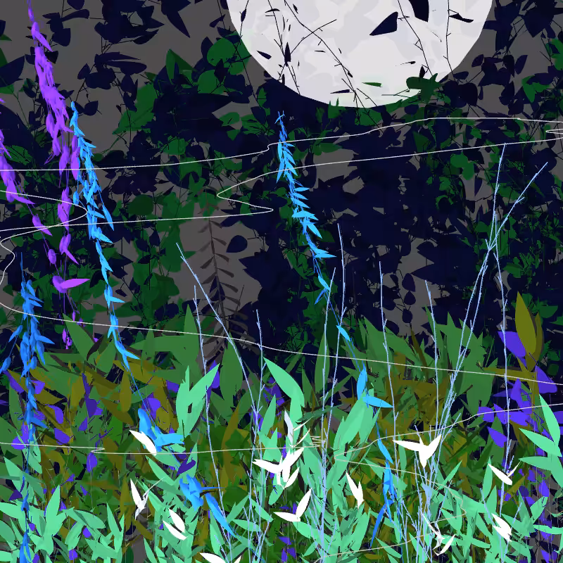 Flowers to the moon #100