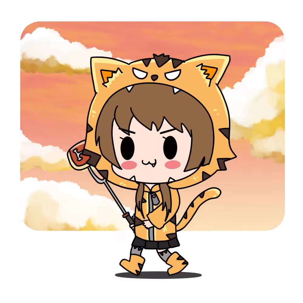 Go BaBy Go !! #065 [Tiger Girl - Mascot Girl]