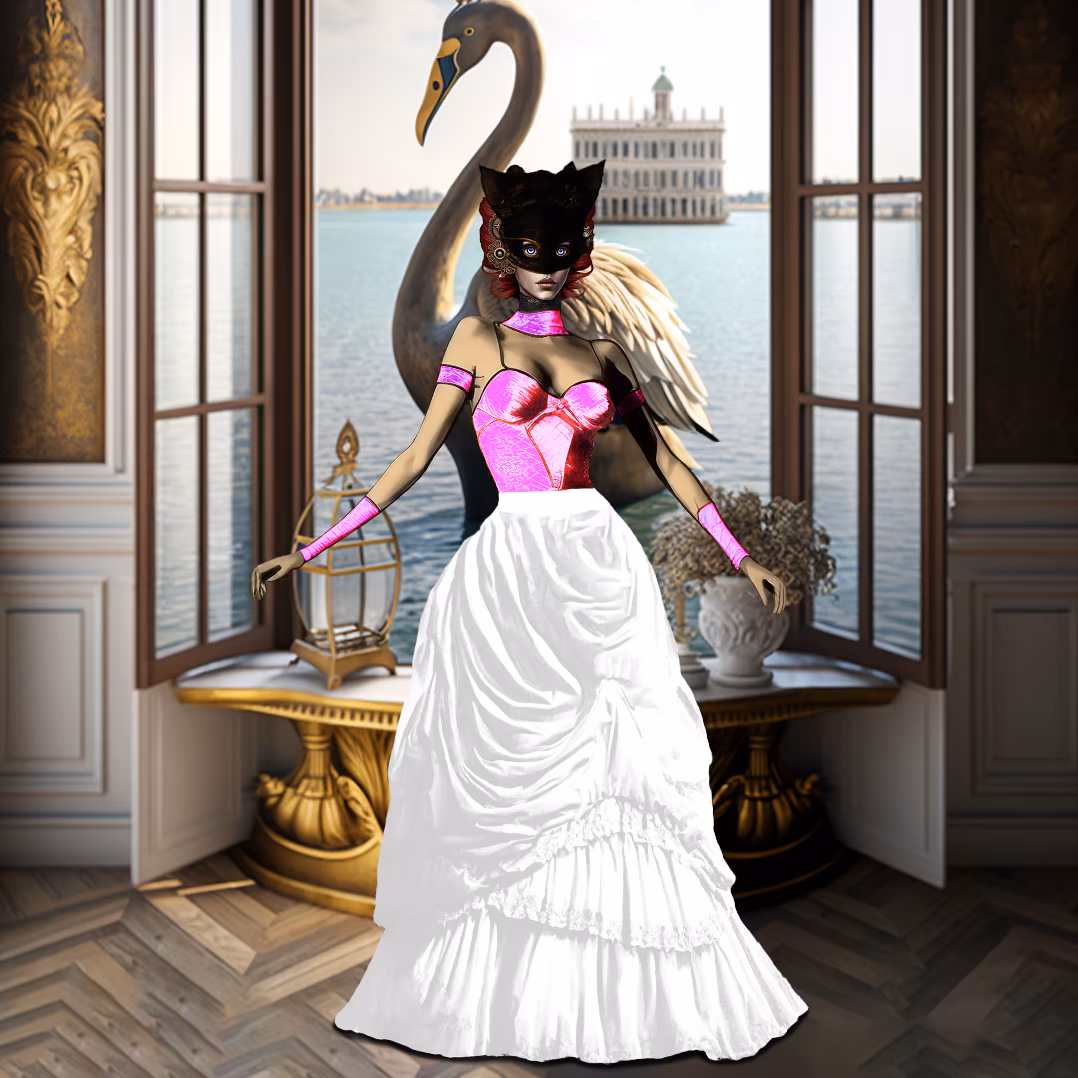 The Masked Lady in Venice #0