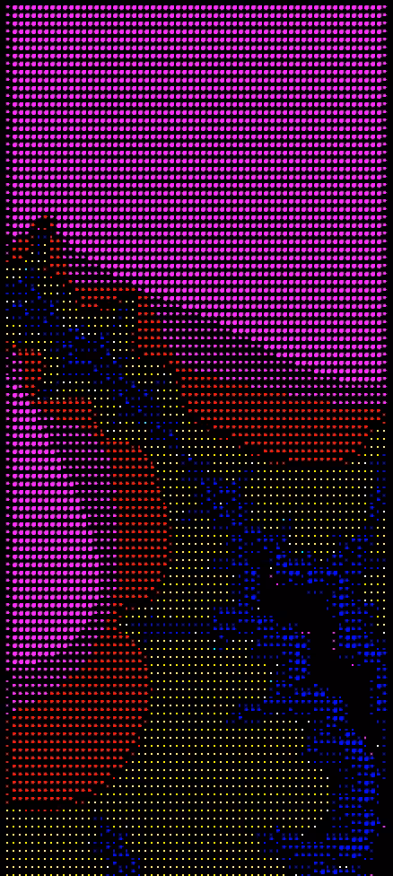 Rainbow Recursion: Mandelrose
