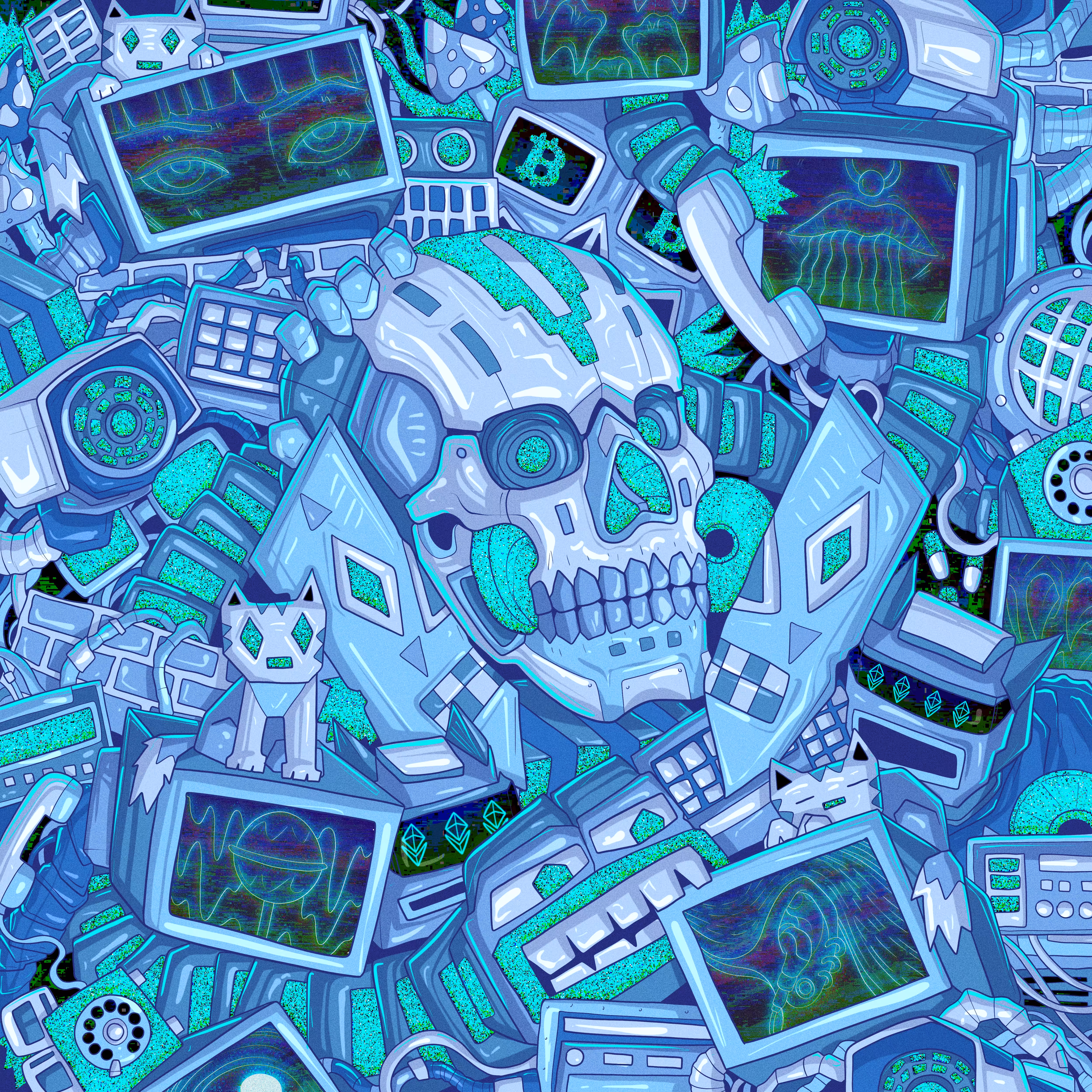 The machine 