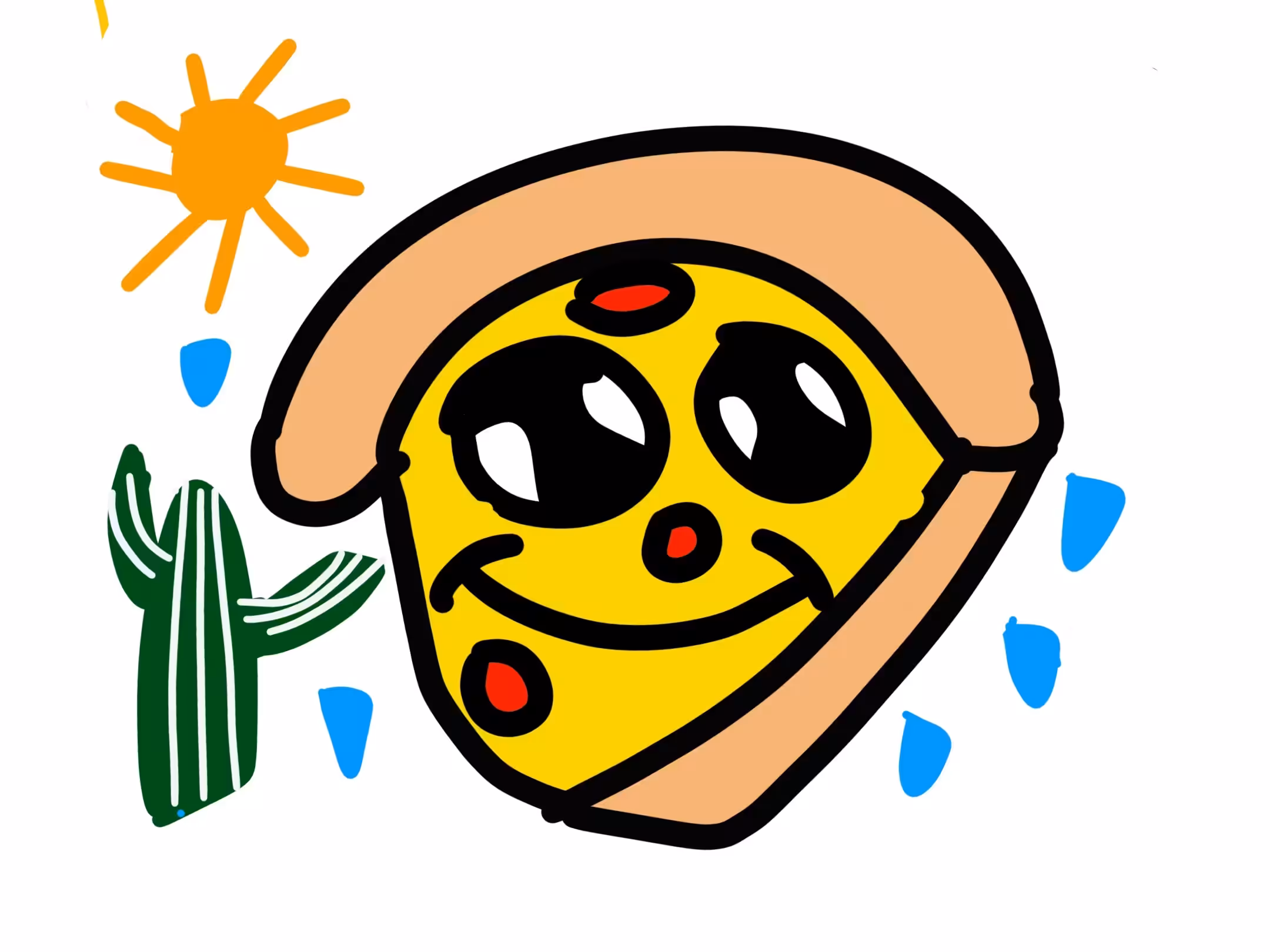 Pizza desert