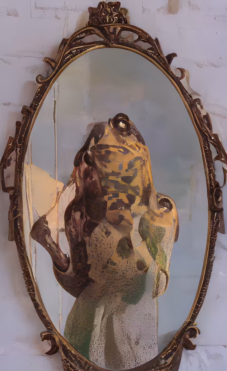 1/2 — i thought i looked like a frog