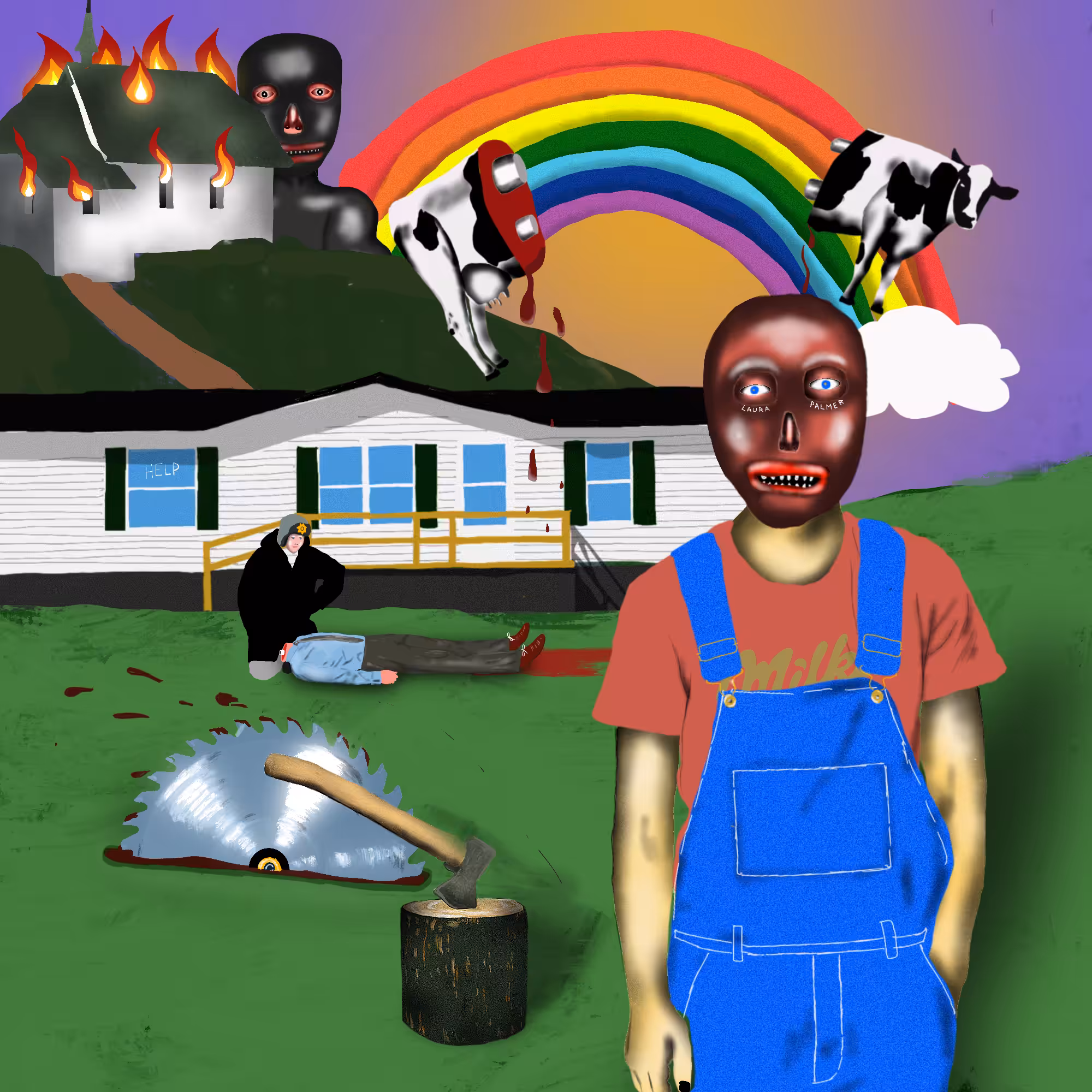 The curious case of Bored farm