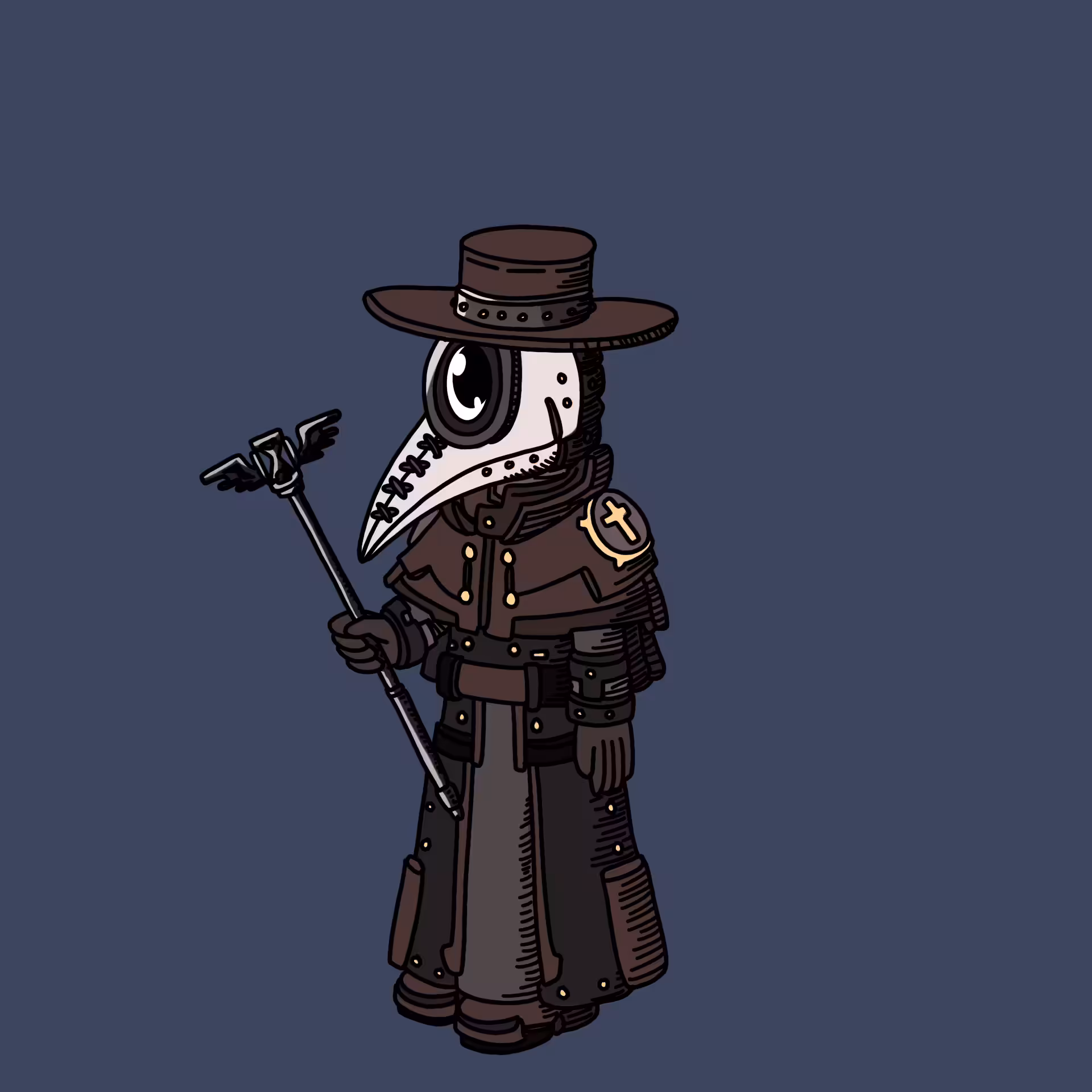 Plaguedoctor one eyed guy #00378