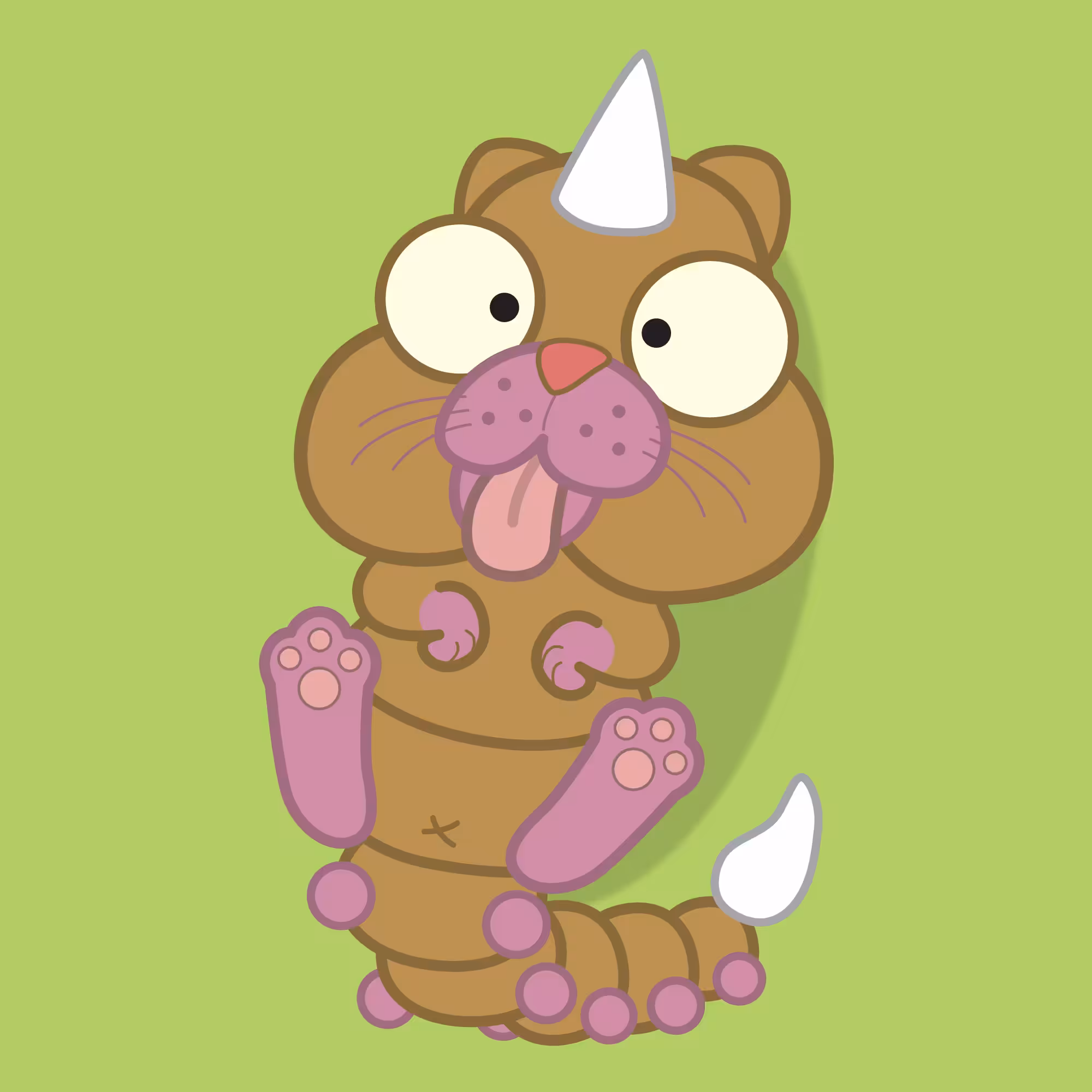 P013 --- Laying Derp Cateedle ---