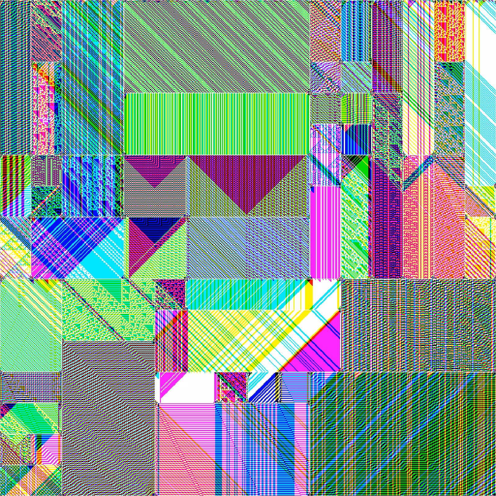 RULES (for Elementary Cellular Automata) #389