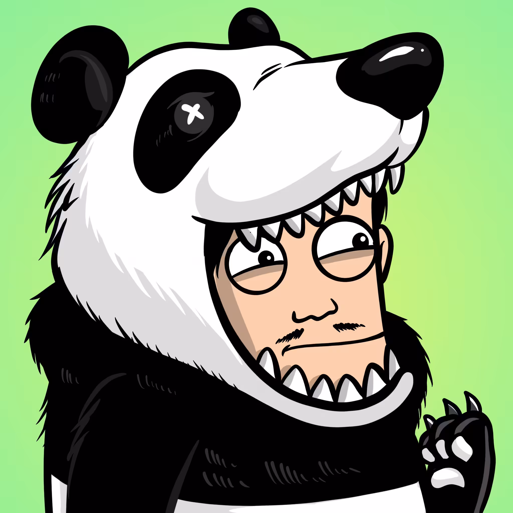 Panda beast doll