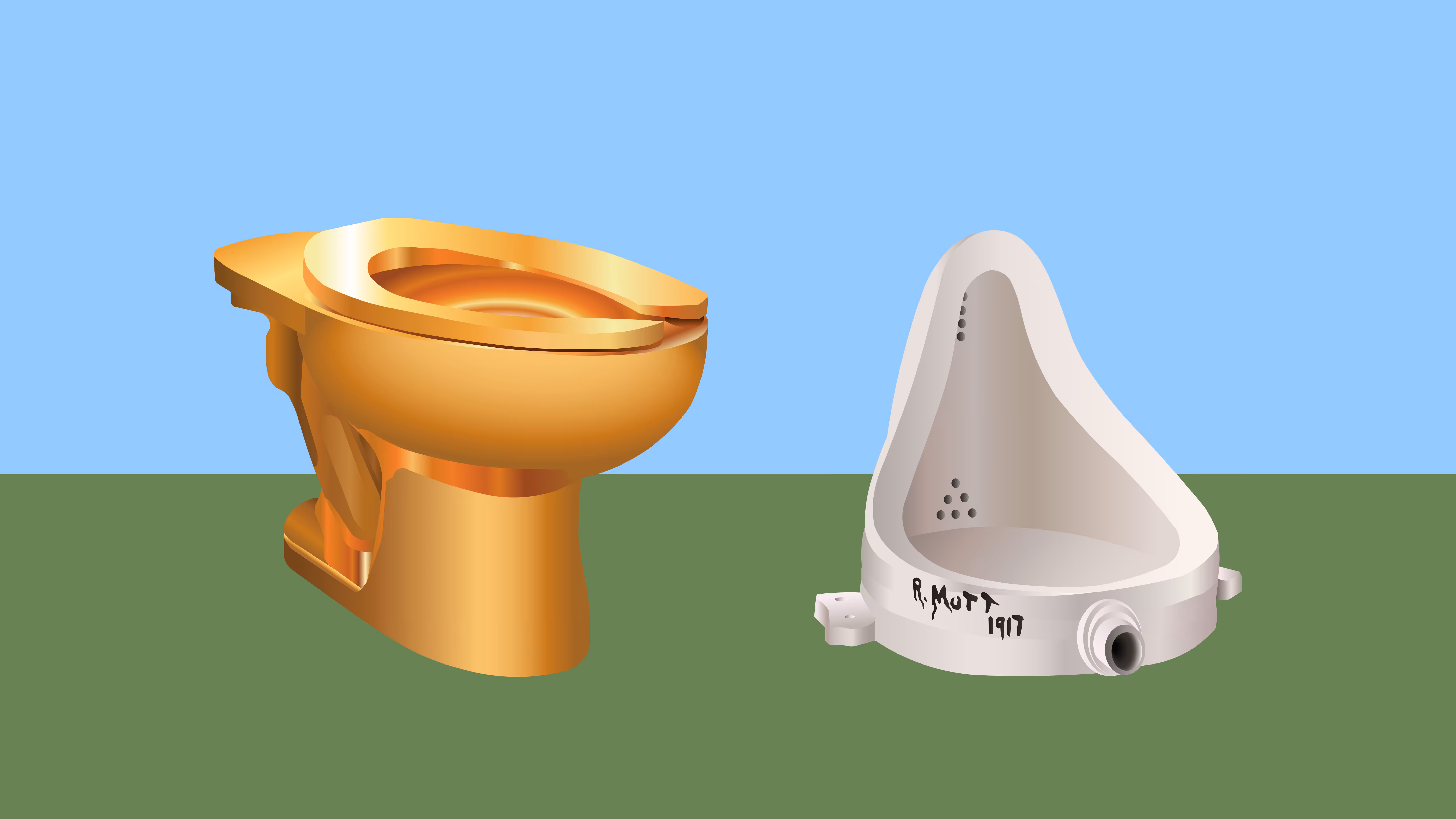Not dictated: America & Fountain