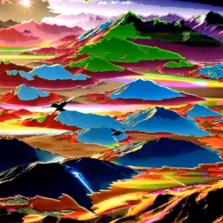 beautiful scenery  : Dreamscape Mountains
