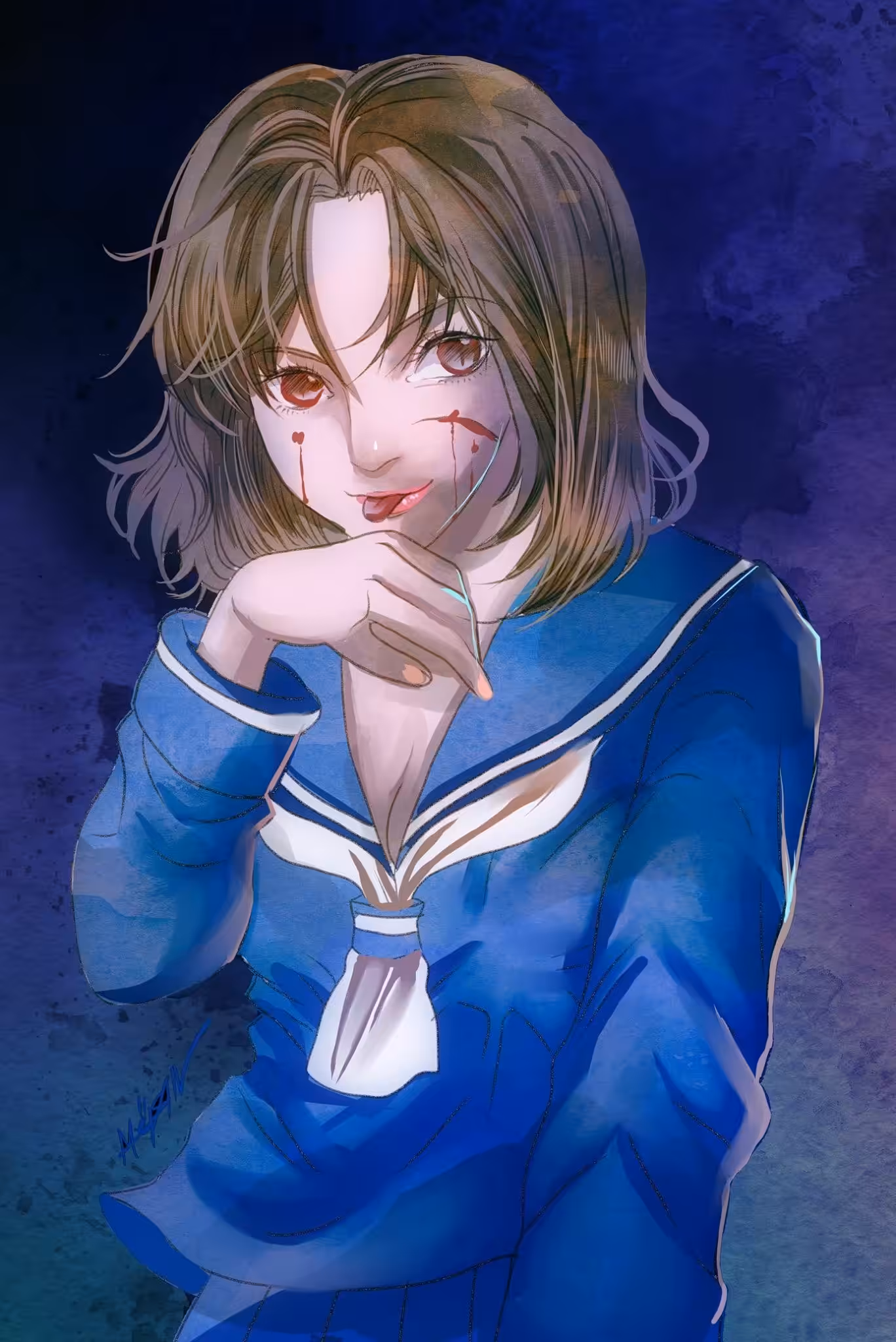 In the night