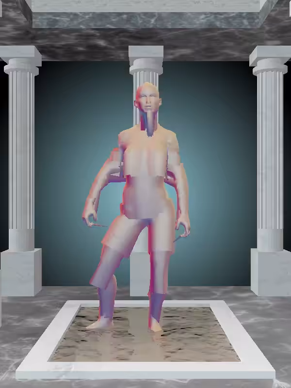 The Victorious Multichrome Haze Woman #1704
