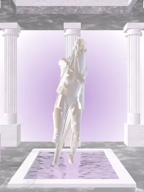 HeavenComputer: The Arguing Luminescent Beige Woman #7099