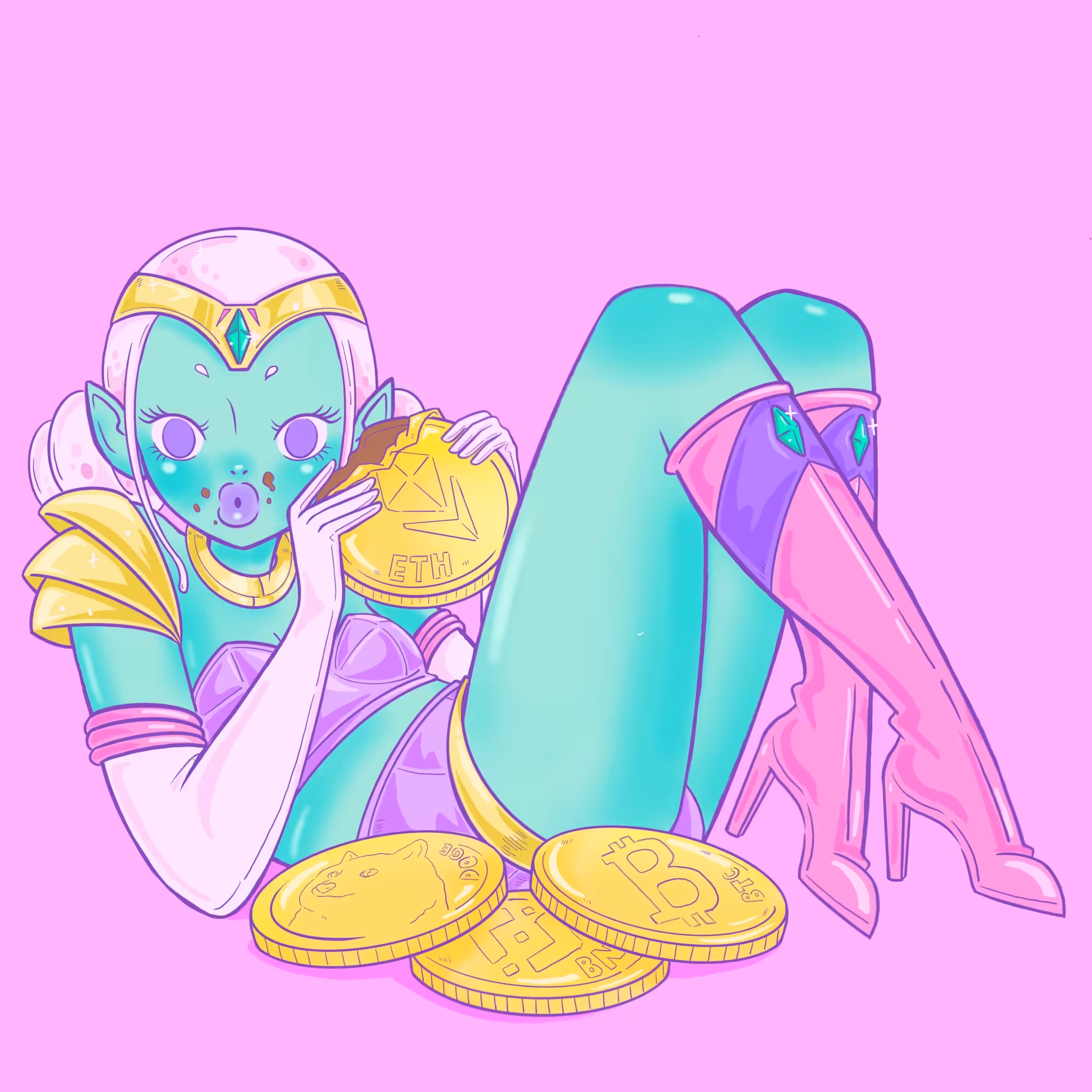i EAT a lot #30 - CHOC COIN