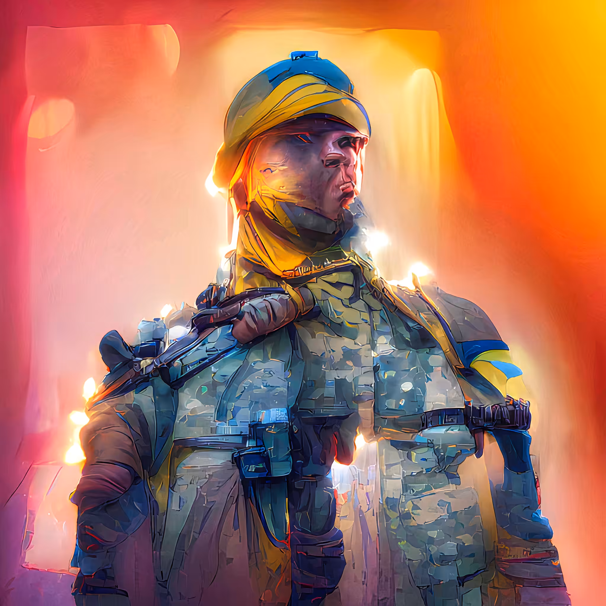 BeGAN #70 - Ukrainian Soldier