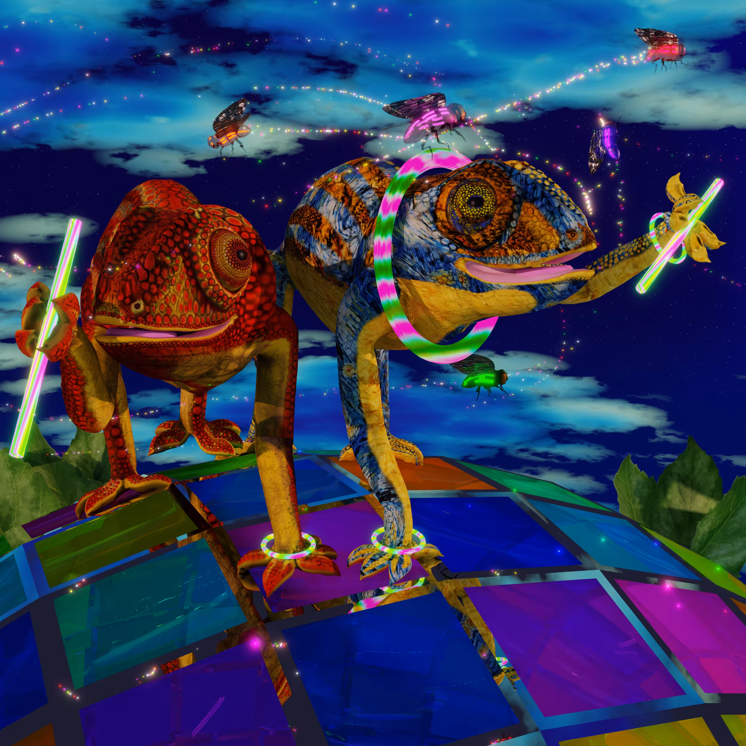 Chameleon Compadres #002