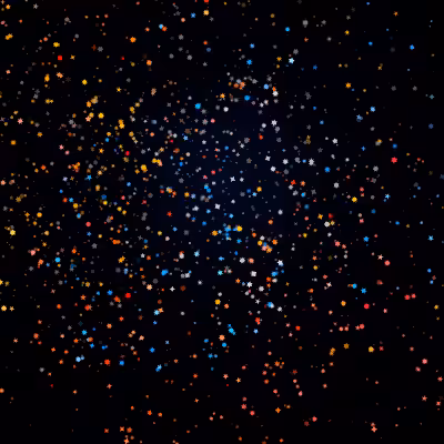 Sparkling Night Sky #6