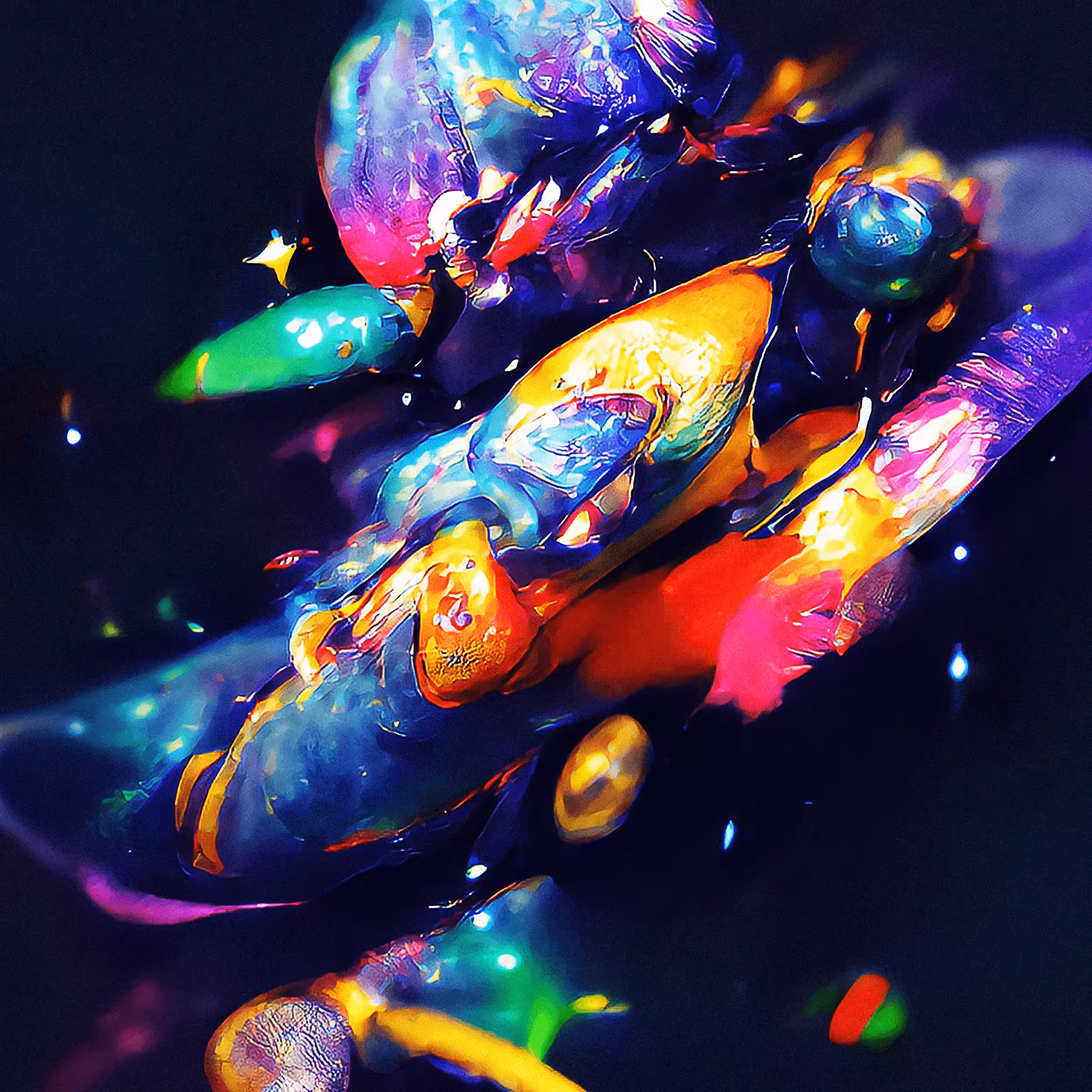 Clash of Galaxies